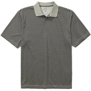 Big Men's Golf Pro Stripe Polo Shirt