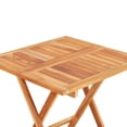 thumbnail image 5 of vidaXL Folding Bistro Table 23.6"x23.6"x25.6" Solid Teak Wood, 5 of 6