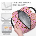 thumbnail image 3 of Daiia Funny corn spider web A Pattern Lunch Bag , Insulated Lunch Box, Small Leakproof Cooler Food Lunch Containers Reusable High Capacity Lunch Tote Bags-One Size, 3 of 6