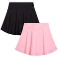 thumbnail image 2 of Body Glove Girls Skorts Athletic Flowy Dance Scooter Skirts for Girls with Inner Shorts 2 Pack, 2 of 7