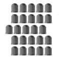 thumbnail image 1 of Almencla 3-6pack 25 Pieces Car Tire Valve Stem Caps with Rubber for Motorcycles Gray 5 Pcs, 1 of 8