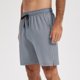 thumbnail image 5 of Pantalones de Cintura Elástica Casual de Color Sólido Suelto Estiramiento Pantalones Cortos de Fitness, Ventilados Quinto Pantalones para el Ejercicio, Correr Y el Uso Diario, 5 of 9