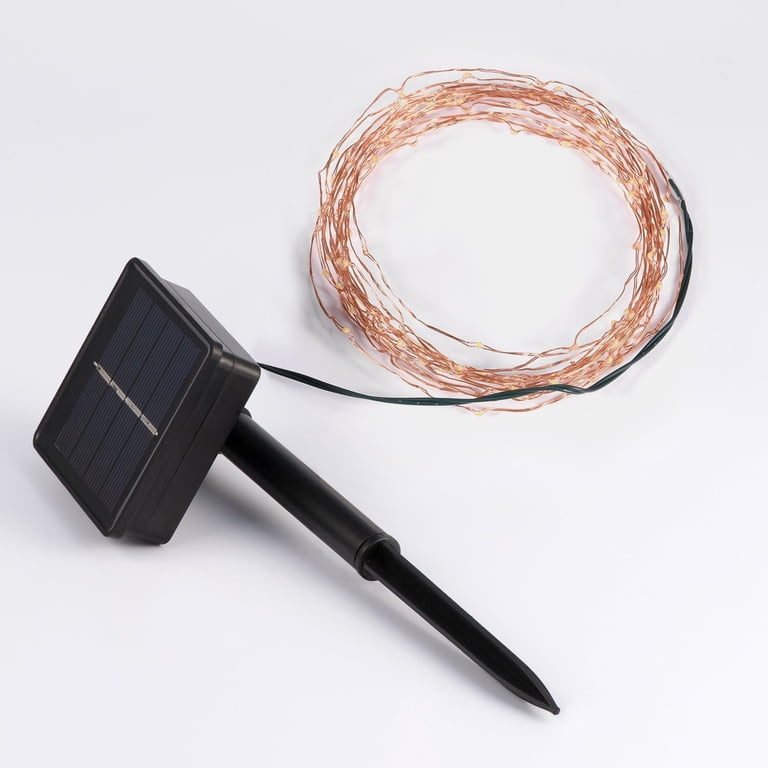 Solar String Lights with Flexible Copper Wire photo 8