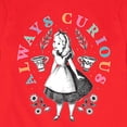 thumbnail image 3 of Alice In Wonderland - Always Curious - Toddler And Youth Long Sleeve Graphic T-Shirt, 3 of 5