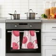thumbnail image 4 of Cherry Flowers Fruit Cotton Face Towels Soft Hand Towel Absorbent Bathroom Towel for Kitchen Hotel Decoration, 4 of 7