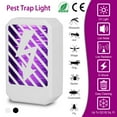 thumbnail image 2 of Indoor Plug In Bug Electric Zapper, iNova UV Mosquito Insect Killer Lamp for Flies Mosquitoes Gnats Moth Home Restaurant, White, 2 of 10
