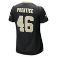 thumbnail image 3 of Women's Nike Adam Prentice Black New Orleans Saints Game Player Jersey, 3 of 4