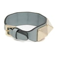 thumbnail image 2 of Pre-Owned Valentino Studs Leather,Metal Charm Bracelet Blue (Good), 2 of 8