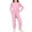 Pink, variant on ZOYOEN Girls Ruffle Outfits Set- Casual Long Sleeve Cute Fashion Tops and Pants Kids Spring Fall Clothes Pink Size 4-12 Years