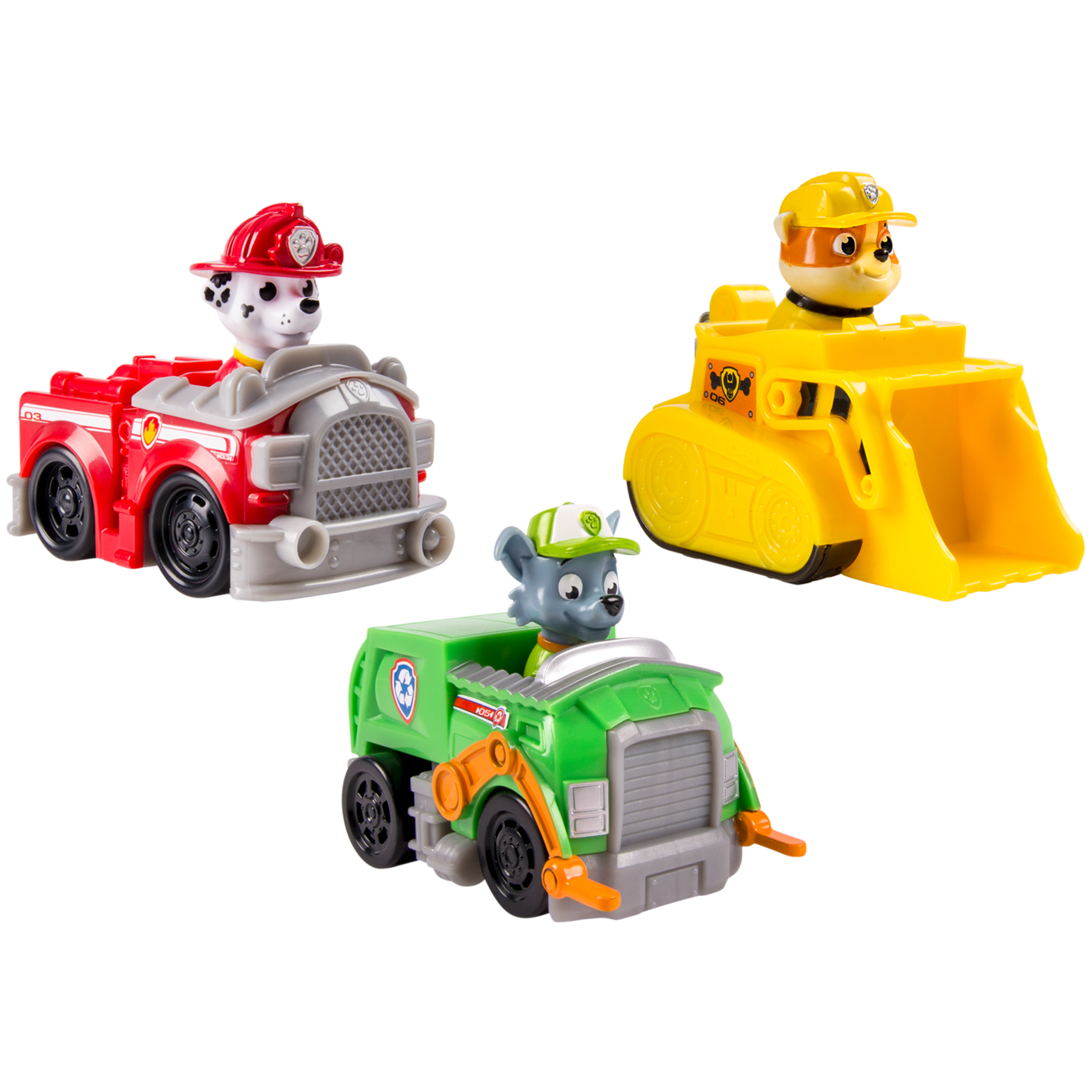 PAW Patrol Rescue Racers 3-Pack Vehicle with Figure Set - image 2 of 6