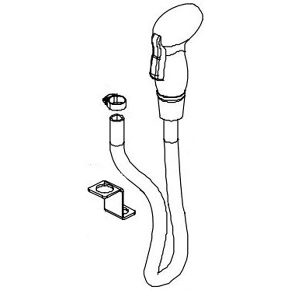 Dometic Toilet Vacuum Breaker 385319054 White
