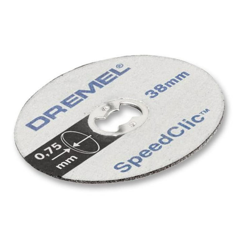 12 disques métaux à tronçonner Dremel SpeedClic 38 mm