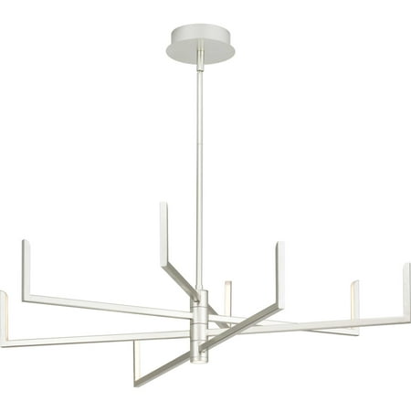 

Progress Lighting P400261-30 Pivot Led 8 Light 40 Wide Led Chandelier - Nickel