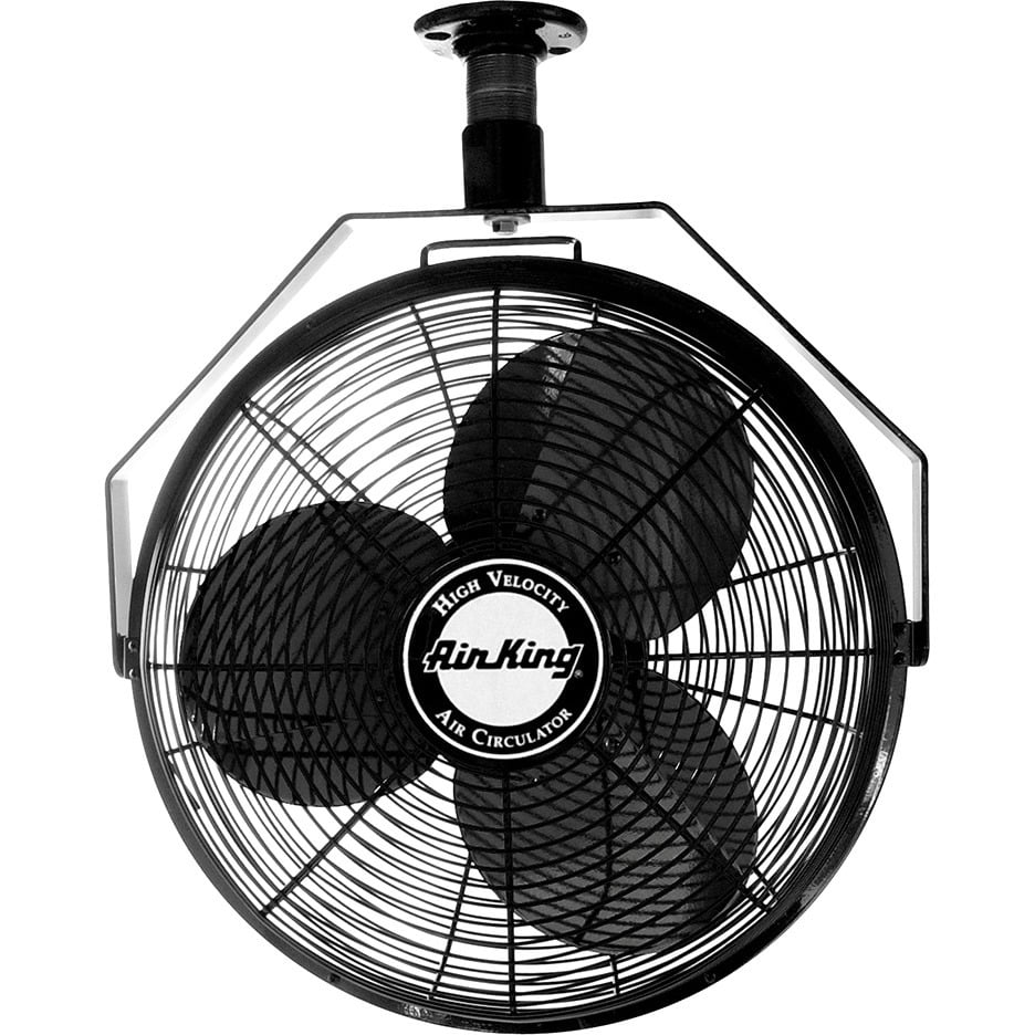 9718 18" 1/6 HP Ceiling Mount Fan