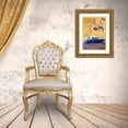 thumbnail image 3 of VAUTRIN 14x18 Gold Ornate Wood Framed with Double Matting Museum Art Print Titled - Renversant, 3 of 4