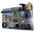 thumbnail image 2 of Wall Control 4 Ft Metal Pegboard Standard Tool Organizer for Garage, Silver, 2 of 7