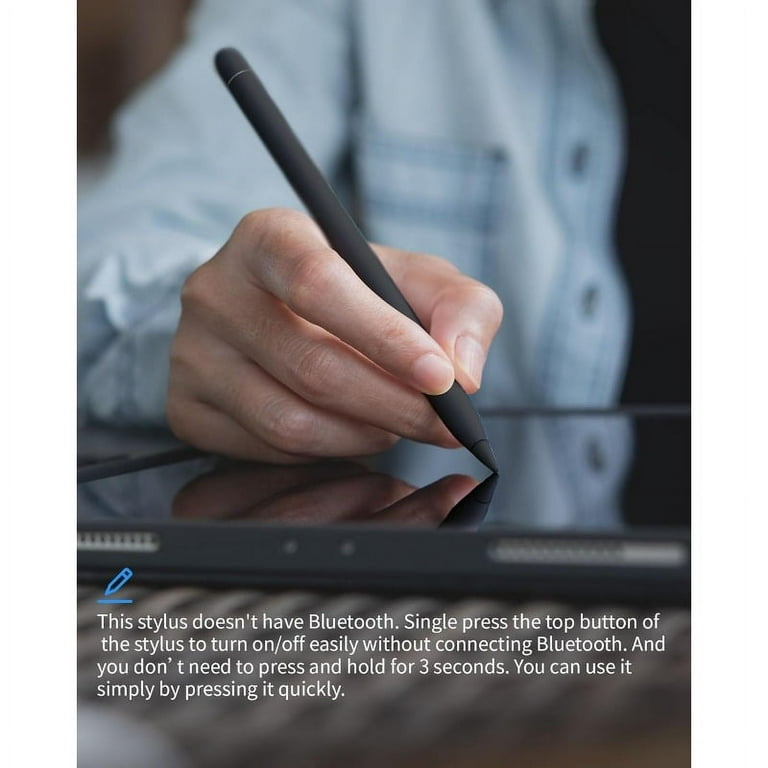 Kapasocap Stylus Pen for iPad Gen 9/10, Black & White Kapasocap Stylus Pen for iPad Gen 9/10, Black & White