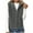 Dark Gray, variant on Fmbrln Womens Fleece Vest Full Zip Up Sleeveless Lightweight Jackets Fall Winter Fashion Solid Hooded Coat with Pockets