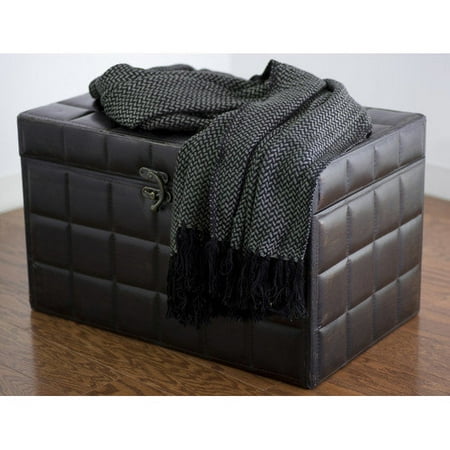 Rizzy Home Heavy Tight Weave Acrylic Throw