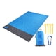 thumbnail image 5 of Manta de picnic, manta de playa, tapete duradero para exteriores, impermeable, plegable, para acampar Azul 200cmx210cm, 5 of 9