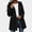 A05-Black, variant on Womens Cardigan Hooded Long Sleeve Cable Knit Full Zip Thermal Cotton Sweater Loose Fall Winter Jacket