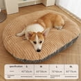 thumbnail image 3 of Dog Bed Padded Cushion Small -Sleeping Beds Pet Houses for Cats Soft Durable Mattress Removable Pet Mat, 3 of 5