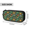 thumbnail image 4 of Vsdgher Christmas Gift Print Large Capacity Pencil Case Pouch with Zipper, Portable Aesthetic Big Capacity Pencil Cases Pen Office Travel Stationery Bag, 4 of 8