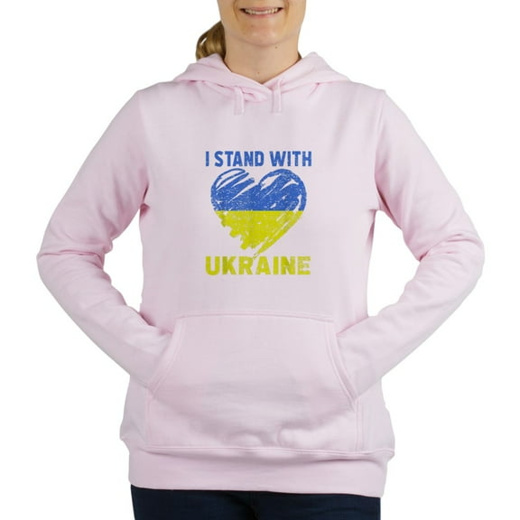 CafePress - Ukrainian Lover I Stand With Ukraine He Sweatshirt - Women's Hooded Sweatshirt