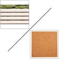 thumbnail image 4 of RYLABLUE Green Plant Leaves Set of 6 Coaster for Drinks, Absorbent Ceramic Stone Coasters Cup Mat with Cork Base for Home Kitchen Room Coffee Table Bar Decor, 4 of 4