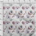thumbnail image 2 of oneOone Cotton Poplin Twill White Fabric Florals Sewing Fabric By The Yard Printed Diy Clothing Sewing Supplies 56 Inch Wide-0MM, 2 of 4
