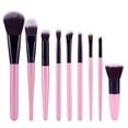 thumbnail image 2 of Juego de Brochas de Maquillaje Profesional Sunnimix 9 Piezas Cepillos Faciales para Ojos Rosa Negro, 2 of 4