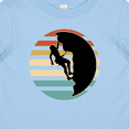 thumbnail image 4 of Inktastic Rock Climbing Mountain Climber Silhouette Boys or Girls Baby T-Shirt, 4 of 5