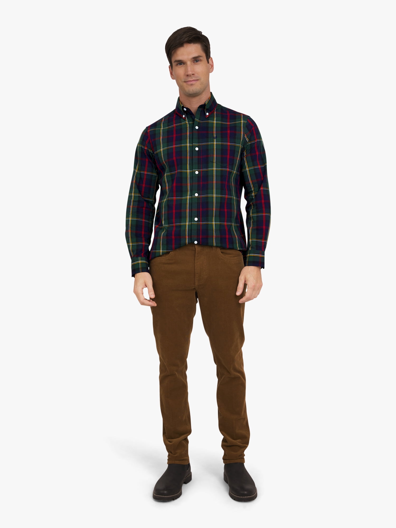 Chaps Men's & Big Men's 5 Pocket Corduroy Pant, Inseam 30" Sizes 32-42
