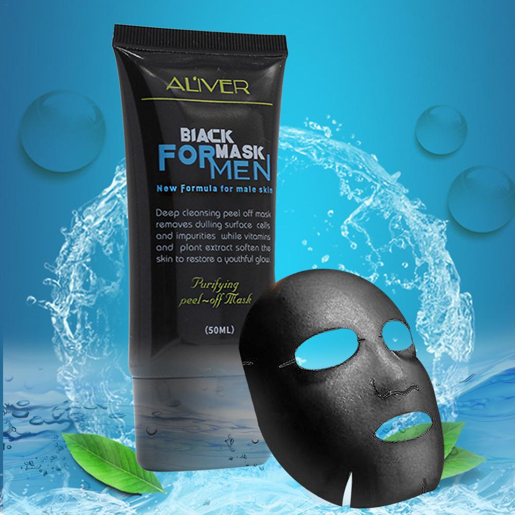 AIHOME Men's 50 ml Blackheads Removing Face Mask Nose Mask Peeloff