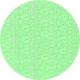 thumbnail image 1 of Ahgly Company Indoor Round Solid Emerald Green Modern Area Rugs, 3' Round, 1 of 4