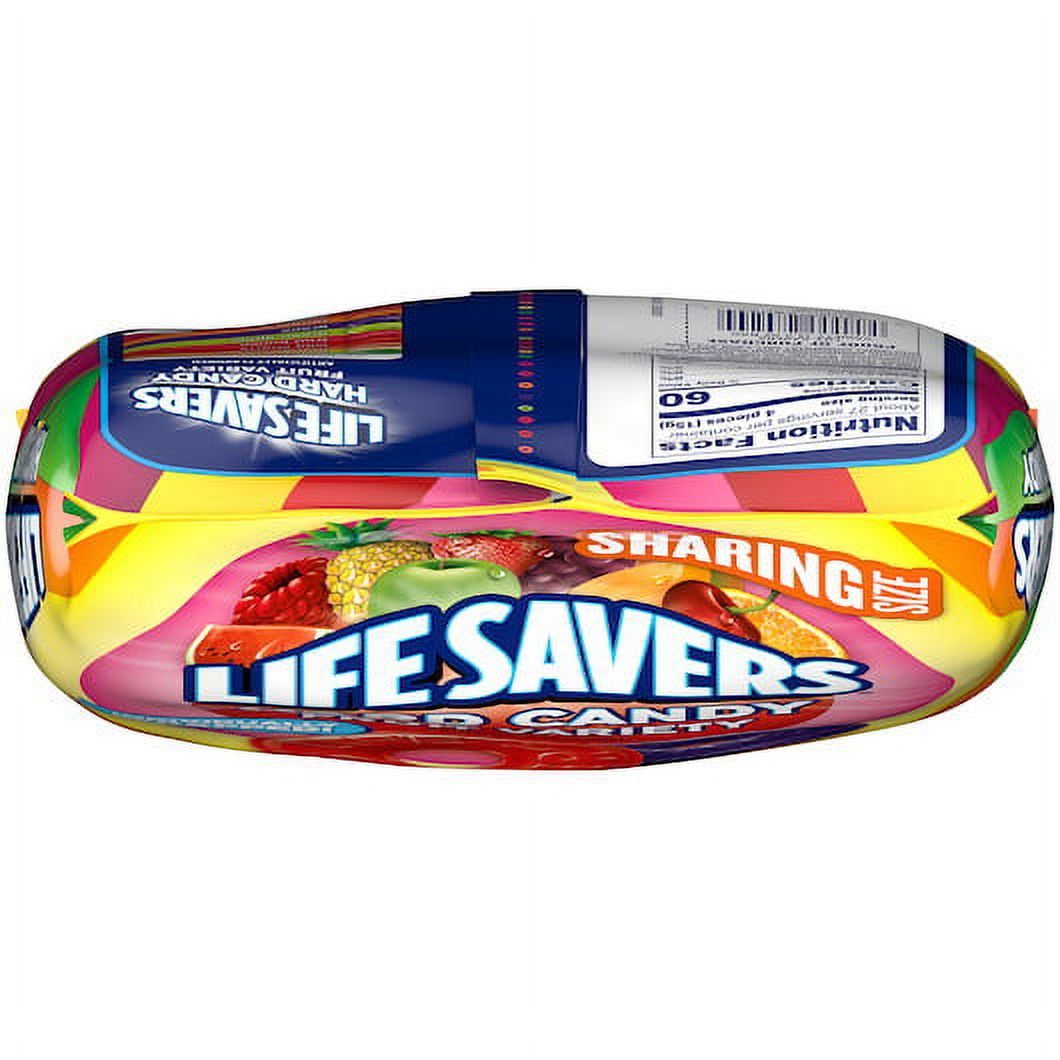 (Price/Case)Lifesavers Hard Candy Fruit Variety Stand Up Pouch, 14.5 Ounces, 6 per case
