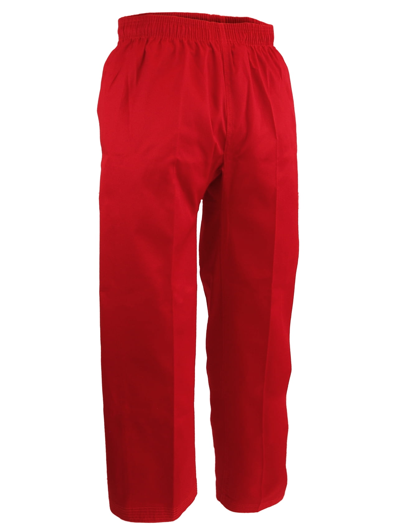 NEW Karate Taekwondo PANTS Martial Arts Uniform Red Gi Pants