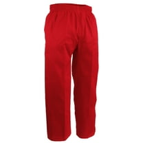 NEW Karate Taekwondo PANTS Martial Arts Uniform Red Gi Pants
