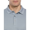 thumbnail image 4 of Ben Hogan Men's & Big Men's Performance Solid Polo Shirt with Short Sleeves, Sizes S-5XL, 4 of 6