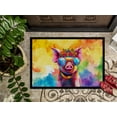 thumbnail image 3 of Carolines Treasures DAC4026MAT 18 x 27 in.  Hippie Animal Pig Doormat, 3 of 5