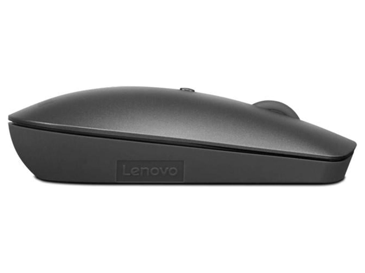 Lenovo ThinkBook Bluetooth Silent Mouse - Optical - Wireless - Bluetooth - Iron Gray - 2400 dpi - Scroll Wheel - 3 Button(s)