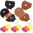 thumbnail image 1 of Miangastore Guitar Pick Bag Assorted Color Daily Use Picks Pouch Box 4Pcs, 1 of 9