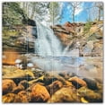 thumbnail image 1 of Picture-Tiles.com: Waterfalls Ceramic Tile Wall Mural WAL501111-44XL. 48"W x 48"H using (16) 12" x 12" Ceramic Tiles-Satin Finish, 1 of 3