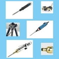 thumbnail image 5 of 5PCS T8 Magnetic Tamper Proof Torx Screwdriver Bits, 1/4 Inch Hex Shank 2.6 Inch Length S2 Steel Security Drill Torx Head Drill Screw Driver Tools(65mm Long, Star 6 Point), 5 of 6