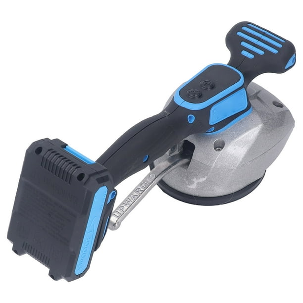 Máquina de vibración de azulejos con ventosa, herramienta de vibración de azulejos Herramienta de vibración de ajuste de azulejos de 12 cm Herramienta de vibración de azulejos adaptada para la perfección