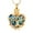 Gold-Blue, variant on Heart Urn Ashes Necklace for Women Tree of Life Cremation Crystals Ash Pendant Loved One Memorial Jewelry