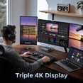 thumbnail image 3 of USB C Docking Station UGREEN Revodok Pro 314 3 Monitors 100W, 3 of 9