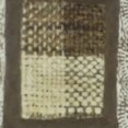thumbnail image 3 of 16 x 5 Abstract knitted Shadow Box Wall Decor, Brown, 3 of 3