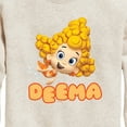 thumbnail image 3 of Bubble Guppies - Deema - Toddler And Youth Crewneck Fleece Sweatshirt, 3 of 5