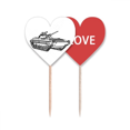thumbnail image 1 of Palillos de dientes bandera etiqueta de amor selección de pastelitos, 1 of 4